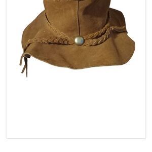 Brown Suede Women's Hat